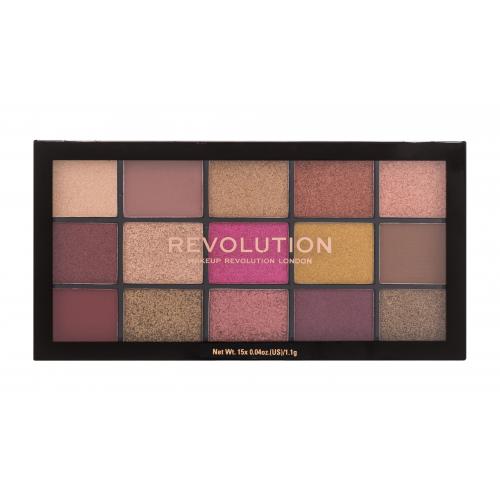 Makeup Revolution Reloaded paleta očních stínů odstín Prestige 15x1,1 g