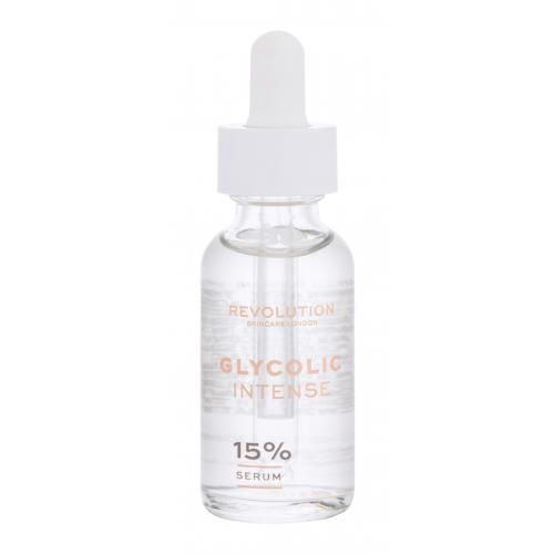 Revolution Skincare Glycolic Acid 15% Intense intenzivní sérum pro rozjasnění a hydrataci 30 ml