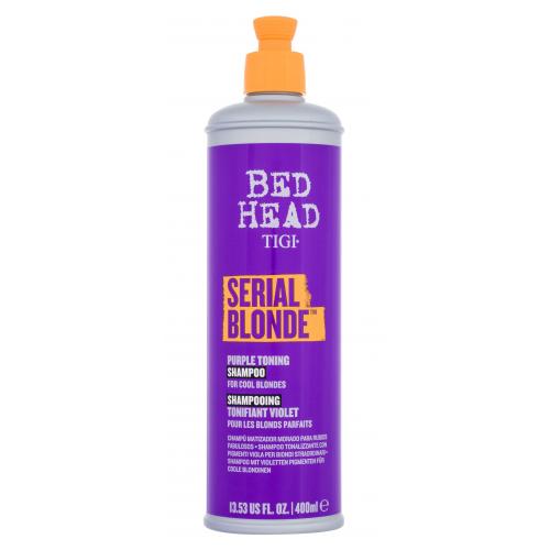 Tigi Bed Head Serial Blonde Purple Toning 400 ml šampon pro neutralizaci žlutých tónů blond vlasů pro ženy