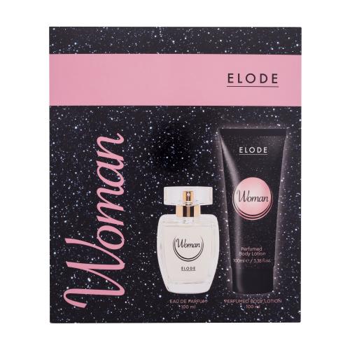 ELODE Woman dárková kazeta pro ženy parfémovaná voda 100 ml + tělové mléko 100 ml