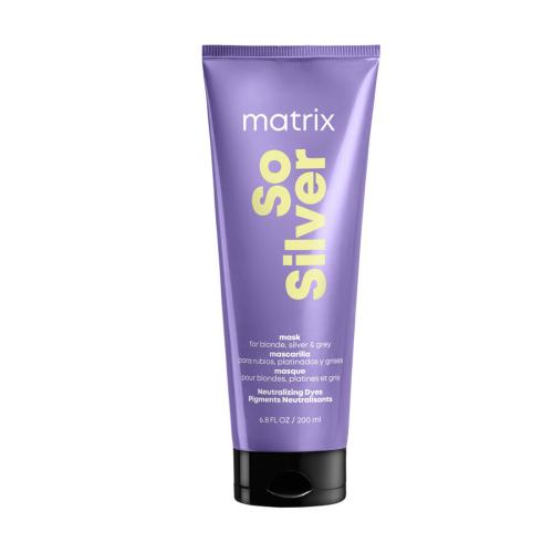 Matrix So Silver Mask 200 ml maska na vlasy neutralizující žluté tóny pro ženy