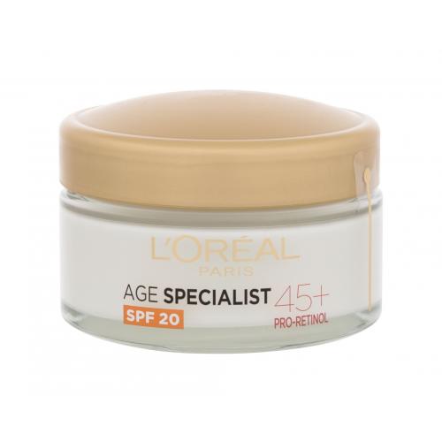 L'Oréal Paris Age Specialist 45+ SPF20 Denní Krém Na Obličej 50 ml