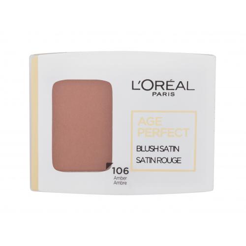 L’Oréal Paris Age Perfect Blush Satin tvářenka odstín 106 Amber 5 g