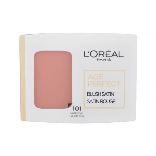 L’Oréal Paris Age Perfect Blush Satin tvářenka odstín 101 Rosewood 5 g
