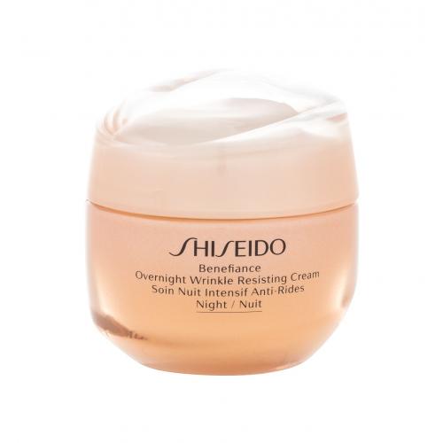 Shiseido Benefiance Overnight Wrinkle Resisting Cream 50 ml protivráskový noční krém pro ženy