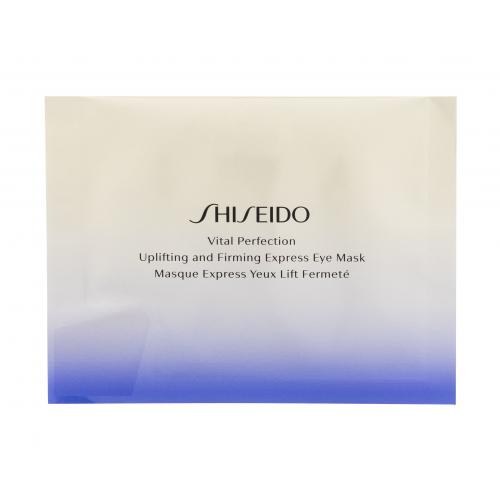 Shiseido Vital Perfection Uplifting and Firming Express Eye Mask povzbuzující a zpevňující maska ​​pod oči 2 x 12 ks