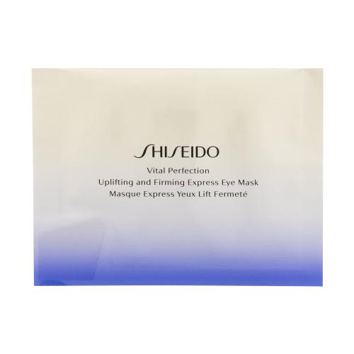 Shiseido Vital Perfection Uplifting & Firming Express Eye Mask 12 ks zpevňující a liftingová oční maska pro ženy