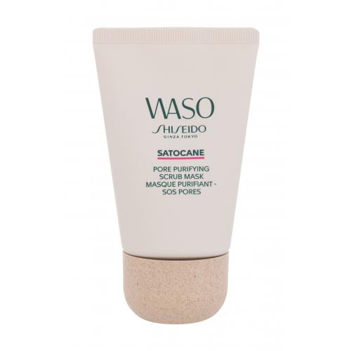 Shiseido Waso Satocane 80 ml exfoliační maska pro problematickou pleť pro ženy