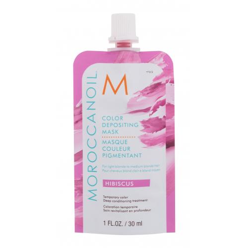 Tónující maska na vlasy Hibiscus (Color Depositing Mask) 30 ml