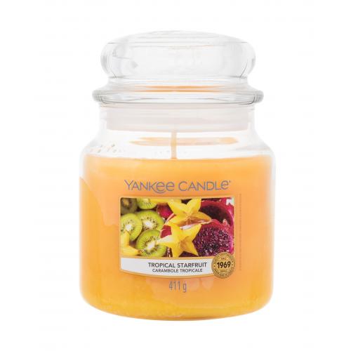 Yankee Candle Tropical Starfruit 411 g vonná svíčka unisex