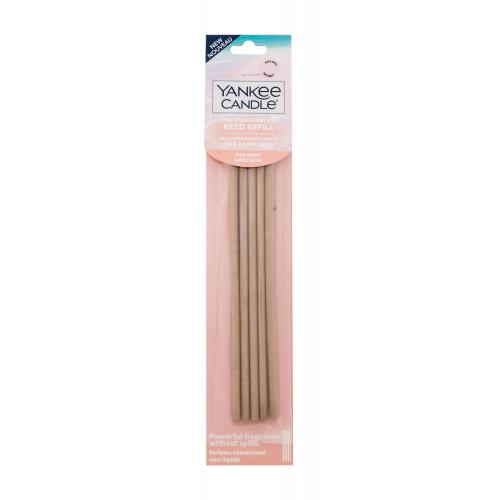 Yankee Candle Pink Sands Pre-Fragranced Reed Refill 5 ks náhradní vonné tyčinky do difuzéru unisex