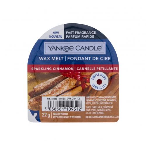 Yankee Candle Sparkling Cinnamon 22 g vosk do aromalampy unisex
