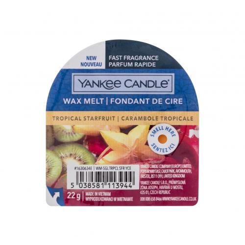 Yankee Candle Tropical Starfruit 22 g vosk do aromalampy unisex