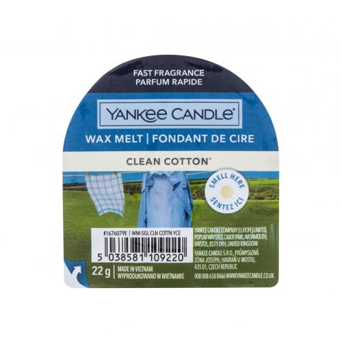 Yankee Candle Clean Cotton vosk do aromalampy 22 g
