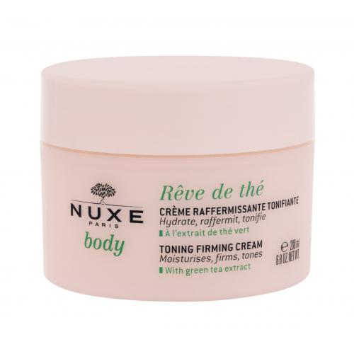 NUXE Rêve de Thé Toning Firming Body Cream 200 ml zpevňující tělový krém se zeleným čajem pro ženy