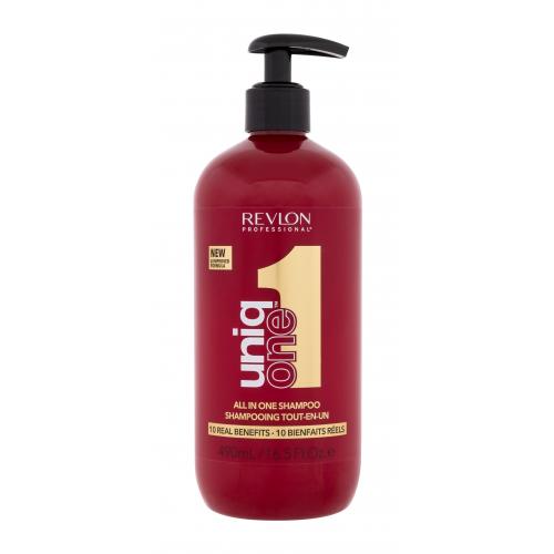 Revlon Professional Uniq One All In One Shampoo 490 ml regenerační šampon pro všechny typy vlasů pro ženy