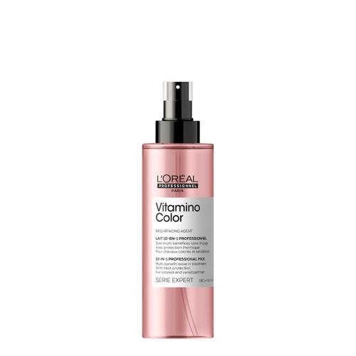 L'Oréal Professionnel Vitamino Color 10-In-1 Professional Milk 190 ml ochranné mléko ve spreji pro barvené a citlivé vlasy pro ženy