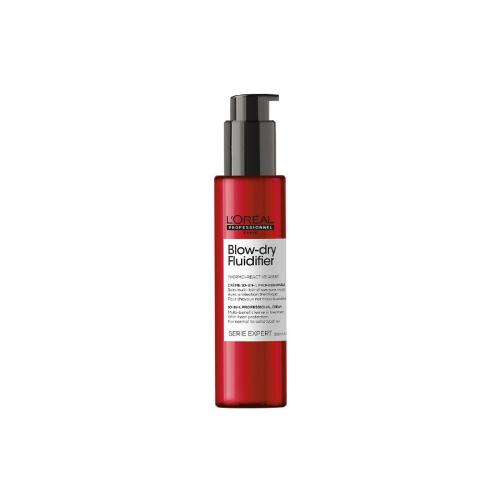 L'Oréal Professionnel Blow-Dry Fluidifier 10-In-1 Professional Cream 150 ml krém pro ochranu vlasů při tepelném stylingu pro ženy