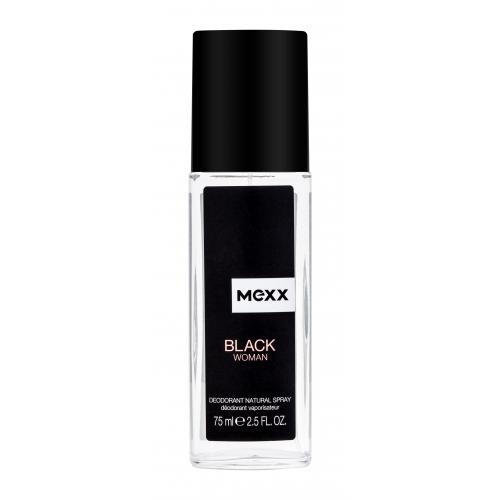 Mexx Black 75 ml deodorant deospray pro ženy