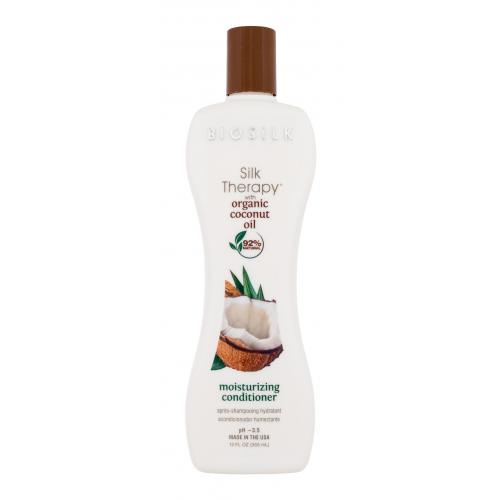 Biosilk Silk Therapy Natural Coconut Oil hydratační kondicionér s kokosovým olejem 355 ml