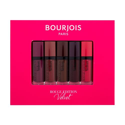 BOURJOIS Paris Rouge Edition Velvet dárková kazeta dárková sada 03 Hot Pepper