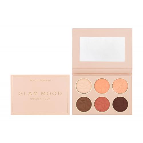 Paletka 6 očních stínů Glam Mood Golden Hour 6 x 2 g