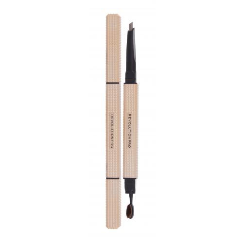 Oboustranná tužka na obočí Rockstar Medium Brown (Brow Styler) 0,25 g