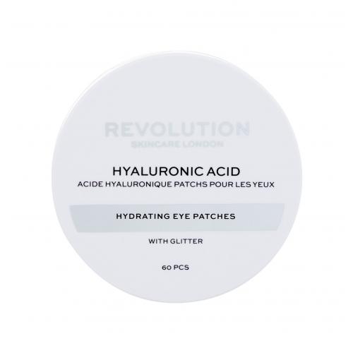 Revolution Skincare Hyaluronic Acid Hydrating Eye Patches 60 ks hydratační polštářky pod oči pro ženy