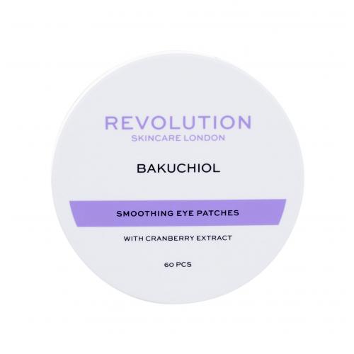 Revolution Skincare Bakuchiol Smoothing Eye Patches 60 ks vyhlazující polštářky pod oči pro ženy