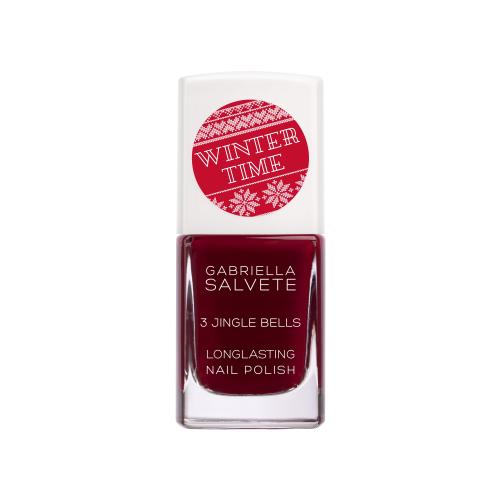 Gabriella Salvete Winter Time dlouhotrvající lak na nehty s vysokým leskem odstín 3 Jingle Bells 11 ml