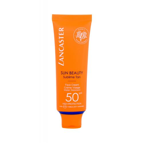 Lancaster Sun Beauty Face Cream SPF50 50 ml opalovací krém na obličej unisex