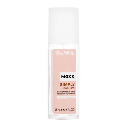 Mexx Simply 75 ml deodorant deospray pro ženy