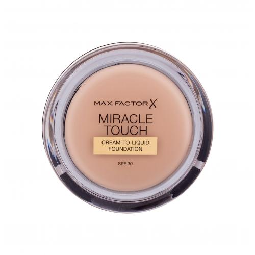 Max Factor Miracle Touch Cream-To-Liquid SPF30 11,5 g hydratační krémový make-up pro ženy 047 Vanilla