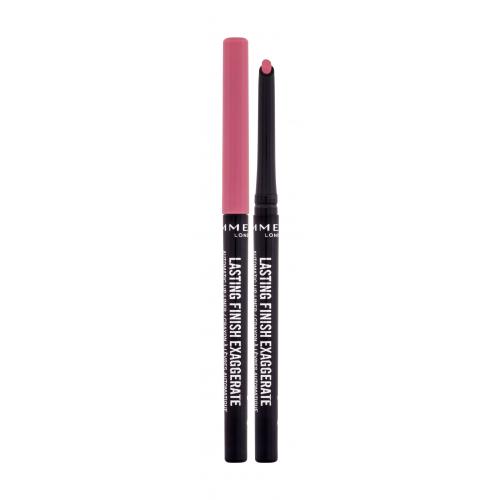 Rimmel London Lasting Finish Exaggerate 0,35 g dlouhotrvající tužka na rty pro ženy 063 Eastend Pink