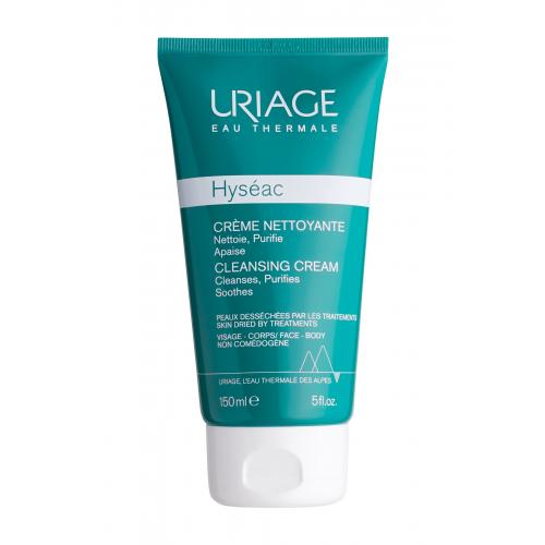 Uriage Hyséac Cleansing Cream 150 ml pěnivý čisticí krém pro pleť vysušenou kosmetickými přípravky unisex