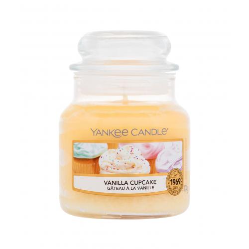 Yankee Candle Vanilla Cupcake vonná svíčka Classic střední 104 g