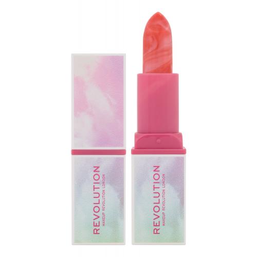 Makeup Revolution London Candy Haze Lip Balm 3,2 g mramorovaný balzám na rty pro ženy Affinity Pink