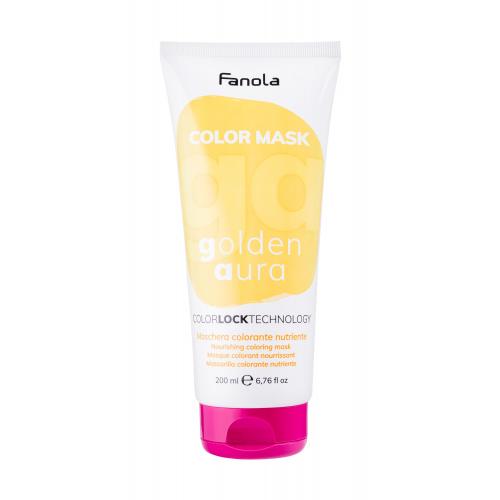 Fanola Color Mask 200 ml vyživující a barvicí maska na vlasy pro ženy Golden Aura