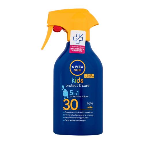 Nivea Sun Kids Protect & Care Sun Spray 5 in 1 SPF30 270 ml sprej na opalování 5 v 1 pro děti