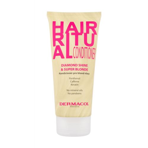 Dermacol Hair Ritual Super Blonde Conditioner 200 ml kondicionér pro blondýnky pro ženy