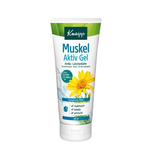 Kneipp Muscle Active Gel 200 ml chladivý gel pro namožené svaly unisex