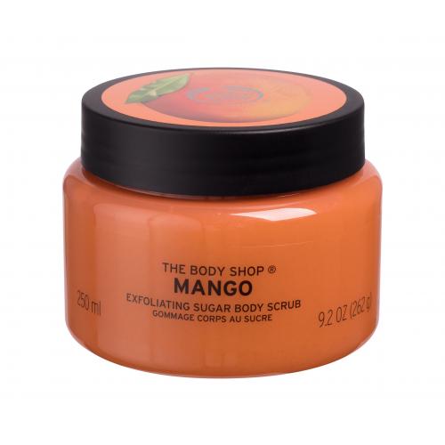 The Body Shop Mango Body Scrub osvěžující tělový peeling s mangovým olejem 240 ml