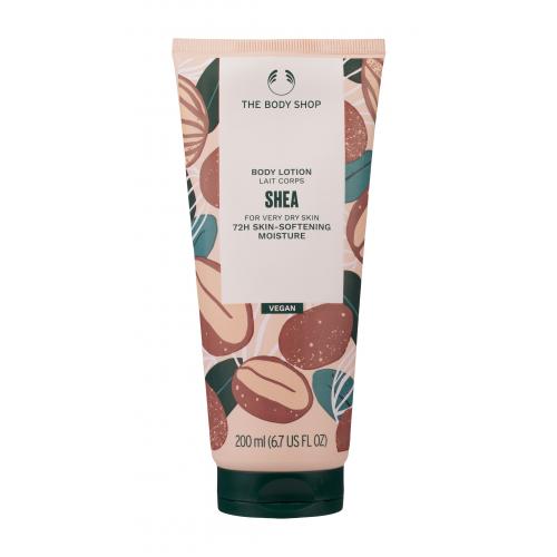 The Body Shop Shea Body Lotion výživný tělový krém pro suchou pokožku 200 ml
