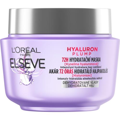 L'Oréal Paris Elseve Hyaluron Plump Moisture Hair Mask 300 ml hydratační maska na vlasy s kyselinou hyaluronovou pro ženy