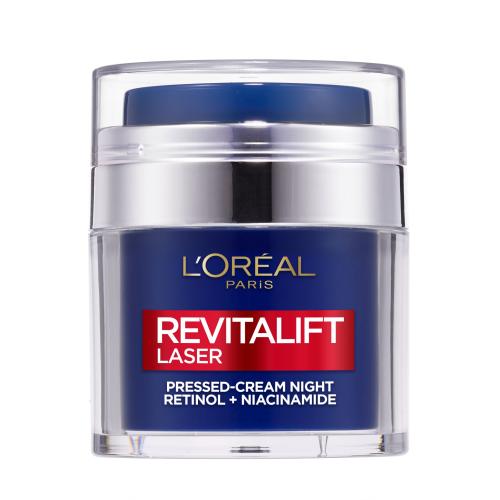 L'Oréal Paris Revitalift Laser Pressed-Cream Night 50 ml noční pleťový krém proti vráskám pro ženy