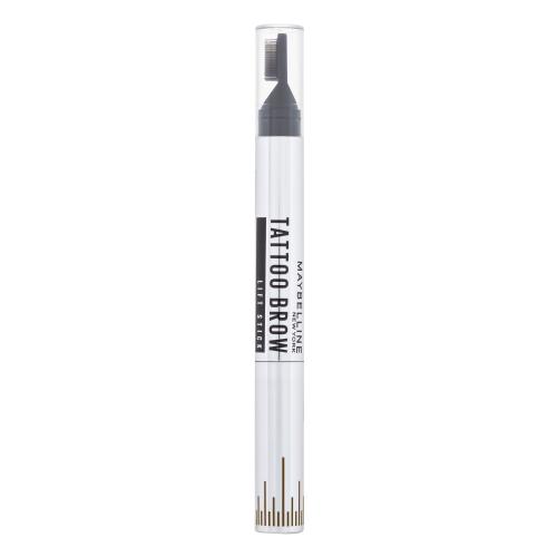 Maybelline Tattoo Brow Lift Stick 1 g vysouvací tužka na obočí s kartáčkem pro ženy 02 Soft Brown
