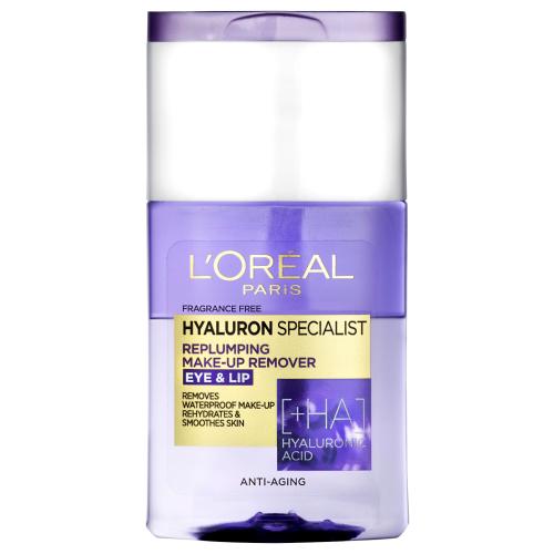 L’Oréal Paris Hyaluron Specialist dvousložkový odličovač voděodolného make-upu s kyselinou hyaluronovou 125 ml