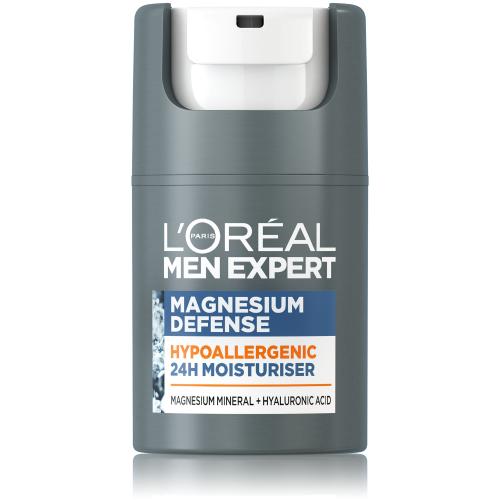 L'Oréal Paris Men Expert Magnesium Defence 24H 50 ml hydratační pleťový krém pro muže