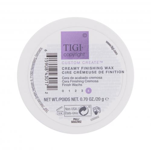 Tigi Copyright Custom Create Creamy Finishing Wax 20 g vosk na vlasy pro ženy