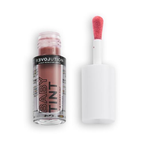 Revolution Relove Baby Tint tekutá tvářenka a lesk na rty odstín Blush 1.4 ml